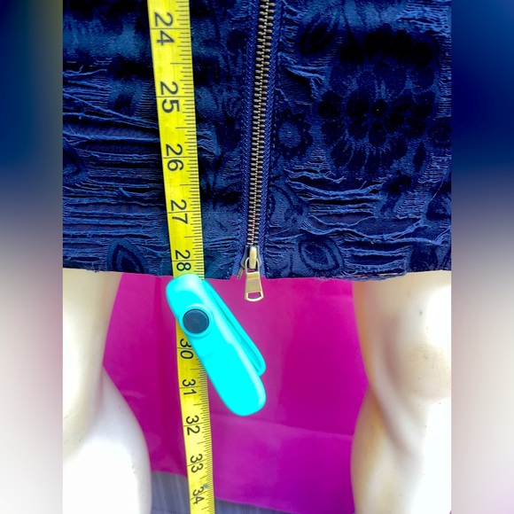 NWT Rachel Roy DECEMBER dress I navy blue INK size 2 - Picture 7 of 16